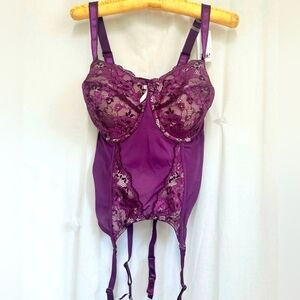 Pour Moi Amour Basque Corset Bustier 38F